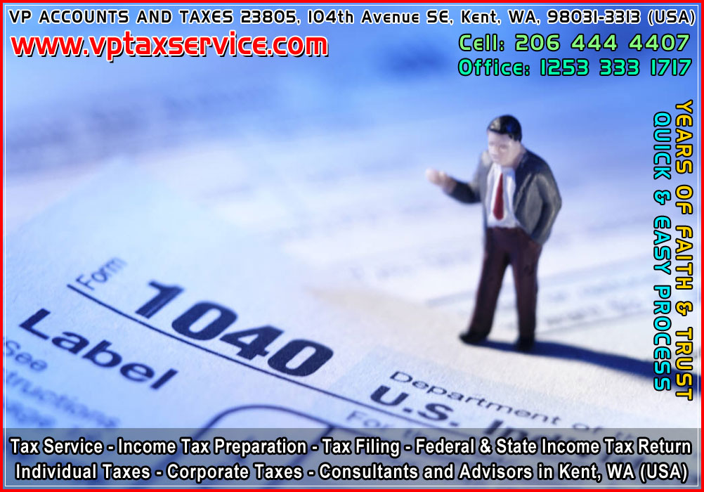 tax Filing in kent wa Seattle Federal and State Income Tax Return filing advisors in kent wa seattle usa
