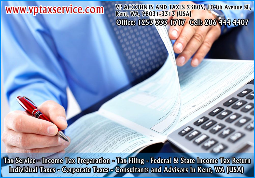 individual taxes kent wa, tax consultation kent wa seattle tax service in convington usa