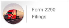 Form 2290 Filings, Heavy Highway Vehicle Use Tax Services Consultants in Kent USA